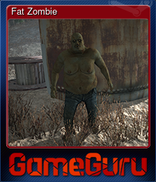 Series 1 - Card 10 of 10 - Fat Zombie