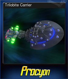 Series 1 - Card 2 of 6 - Trilobite Carrier