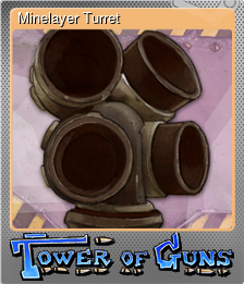 Series 1 - Card 4 of 10 - Minelayer Turret