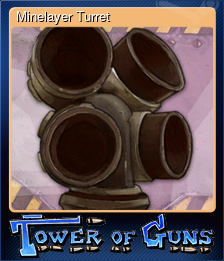 Series 1 - Card 4 of 10 - Minelayer Turret