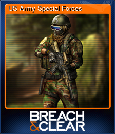 Series 1 - Card 6 of 6 - US Army Special Forces