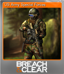 Series 1 - Card 6 of 6 - US Army Special Forces