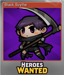 Series 1 - Card 8 of 10 - Black Scythe