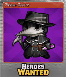 Series 1 - Card 6 of 10 - Plague Doctor
