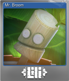 Series 1 - Card 4 of 8 - Mr. Broom