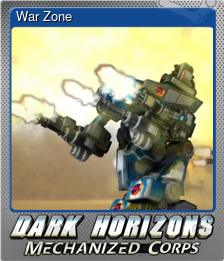 Series 1 - Card 3 of 8 - War Zone