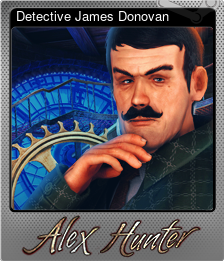 Series 1 - Card 5 of 6 - Detective James Donovan