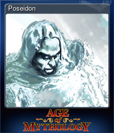 Series 1 - Card 3 of 6 - Poseidon