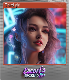 Series 1 - Card 4 of 5 - Third girl