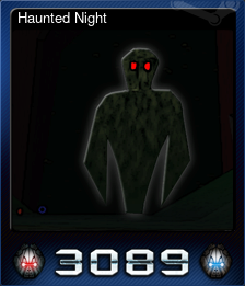 Series 1 - Card 1 of 8 - Haunted Night