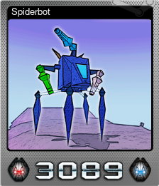 Series 1 - Card 3 of 8 - Spiderbot