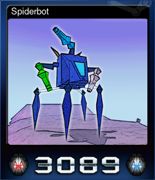 Series 1 - Card 3 of 8 - Spiderbot