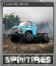 Series 1 - Card 1 of 7 - I Love My Winch