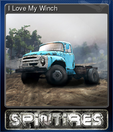Series 1 - Card 1 of 7 - I Love My Winch