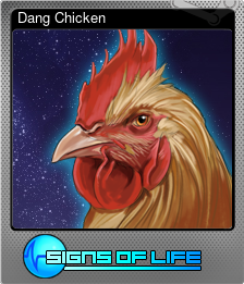 Series 1 - Card 2 of 5 - Dang Chicken