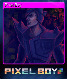 Series 1 - Card 5 of 5 - Pixel Boy
