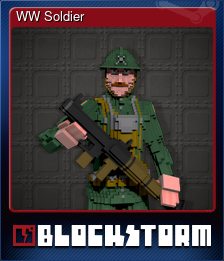 Series 1 - Card 7 of 7 - WW Soldier