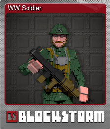 Series 1 - Card 7 of 7 - WW Soldier