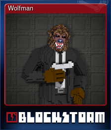 Series 1 - Card 1 of 7 - Wolfman