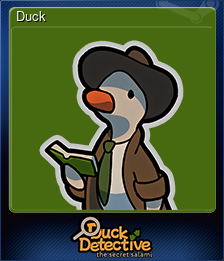 Series 1 - Card 9 of 9 - Duck