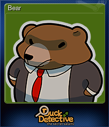 Series 1 - Card 5 of 9 - Bear