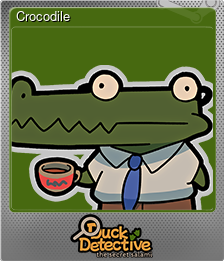 Series 1 - Card 4 of 9 - Crocodile