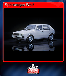 Series 1 - Card 3 of 10 - Sportwagen Wolf