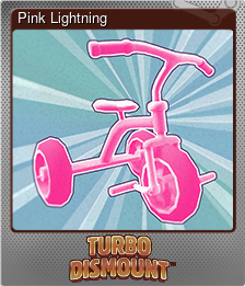 Series 1 - Card 3 of 9 - Pink Lightning