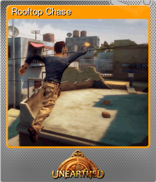 Series 1 - Card 4 of 6 - Rooftop Chase