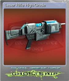 Series 1 - Card 6 of 6 - Laser Rifle High-Grade