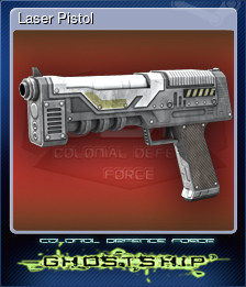 Series 1 - Card 4 of 6 - Laser Pistol