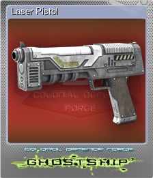 Series 1 - Card 4 of 6 - Laser Pistol