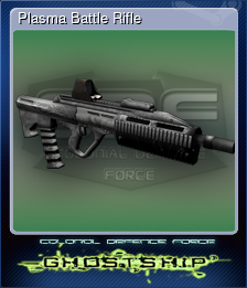 Series 1 - Card 5 of 6 - Plasma Battle Rifle