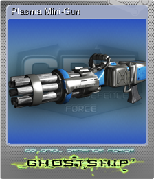 Series 1 - Card 1 of 6 - Plasma Mini-Gun