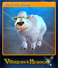 Series 1 - Card 5 of 10 - Shrak the Sheep
