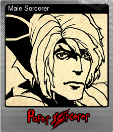 Series 1 - Card 4 of 6 - Male Sorcerer