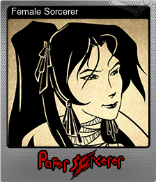 Series 1 - Card 6 of 6 - Female Sorcerer