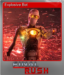 Series 1 - Card 3 of 9 - Explosive Bot
