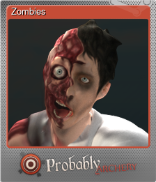 Series 1 - Card 5 of 6 - Zombies