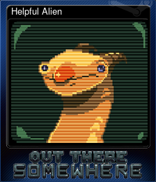 Series 1 - Card 3 of 5 - Helpful Alien