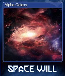 Series 1 - Card 1 of 6 - Alpha Galaxy