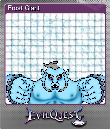 Series 1 - Card 2 of 6 - Frost Giant