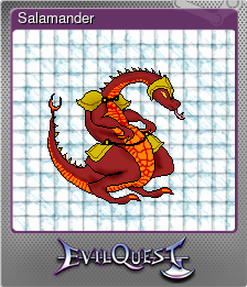 Series 1 - Card 3 of 6 - Salamander