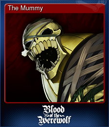 Series 1 - Card 6 of 8 - The Mummy