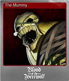 Series 1 - Card 6 of 8 - The Mummy