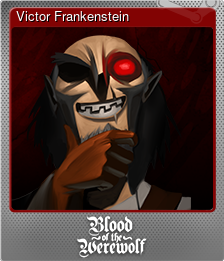 Series 1 - Card 7 of 8 - Victor Frankenstein