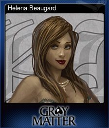 Series 1 - Card 6 of 8 - Helena Beaugard