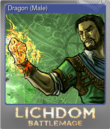 Series 1 - Card 3 of 6 - Dragon (Male)