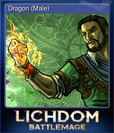 Series 1 - Card 3 of 6 - Dragon (Male)