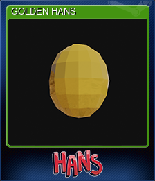 Series 1 - Card 4 of 13 - GOLDEN HANS